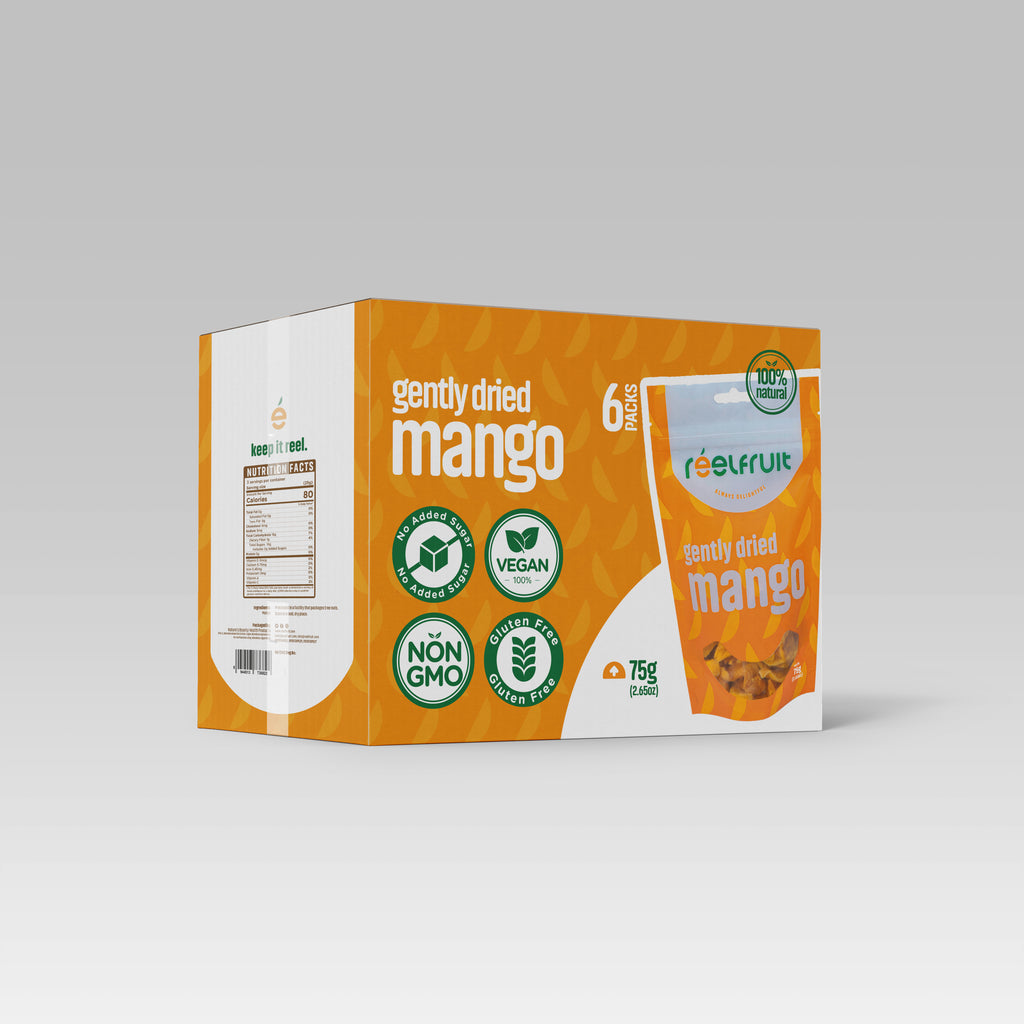 Gently Dried Mango Pack of 6 x 75g